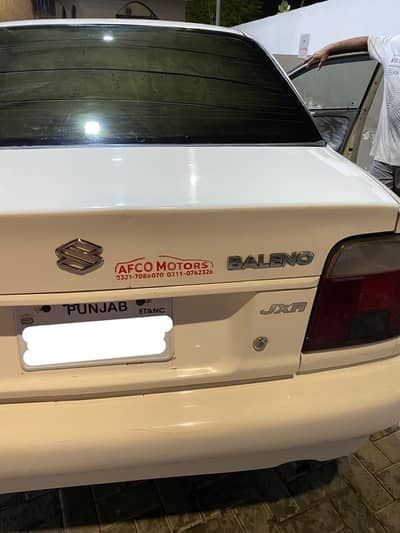 Suzuki Baleno 2005 Bumper to Bumper Genuine