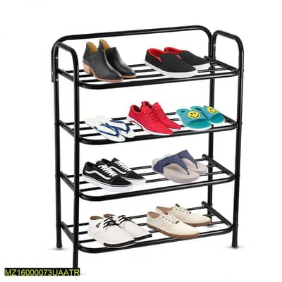 Black shoe Rack rust proof and heavy