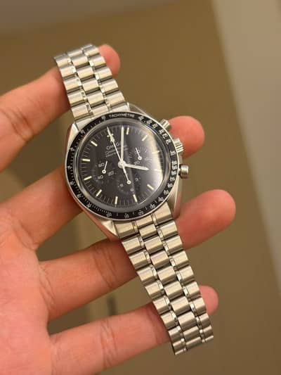Omega Speedmaster Sapphire Sandwich Watch Available