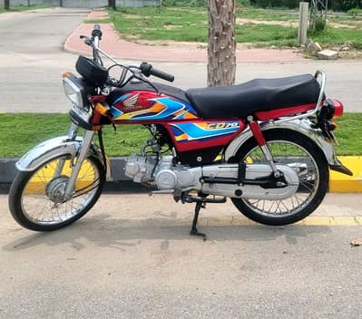 Honda | CD 70 | Red 2026 ( Confirm 26 )