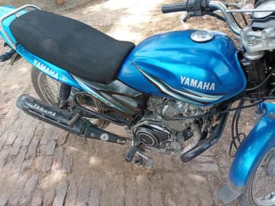 YAMAHA YB125Z 2019 MODEL BLUE COLOR