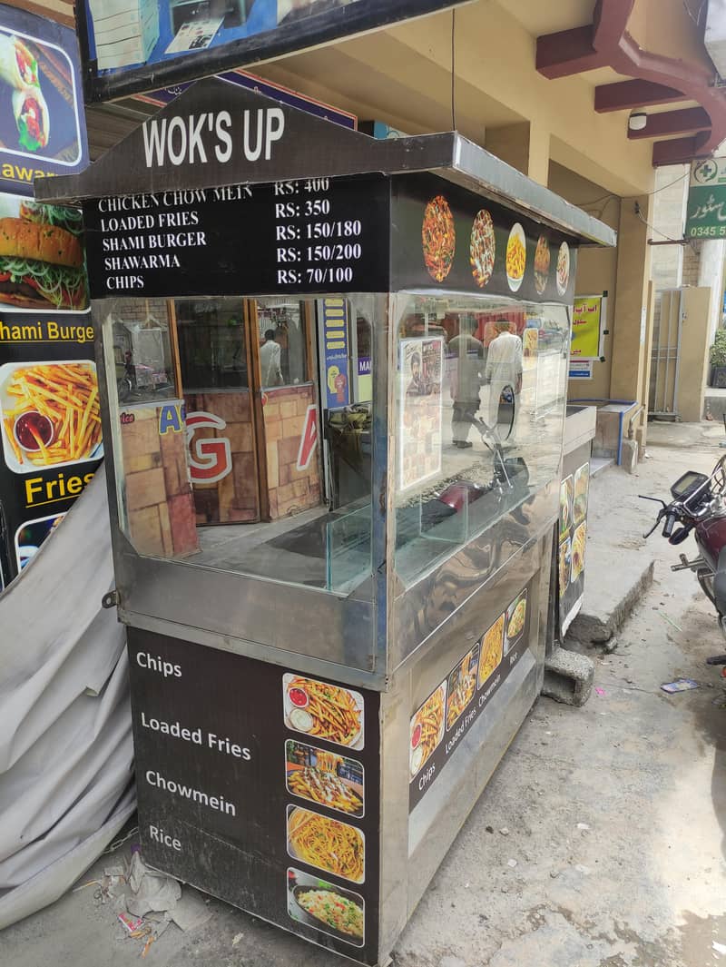 Food stall, fryer, hotplate - Food Display Counters - 1117371421