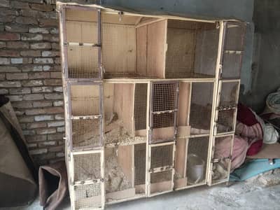 Desi Hens Breeding Cage - Best Condition
