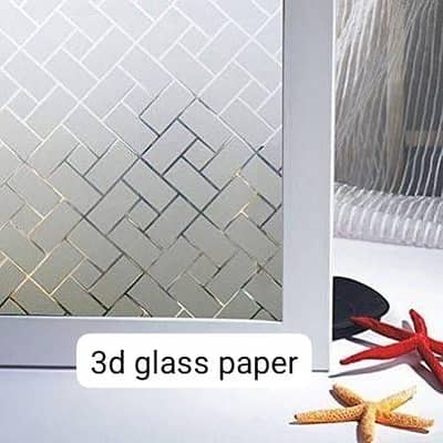 het cover glass paper, frost glass paper, wallpaper, Roller blinds,