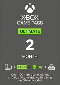 Xbox Gamepass 2 month