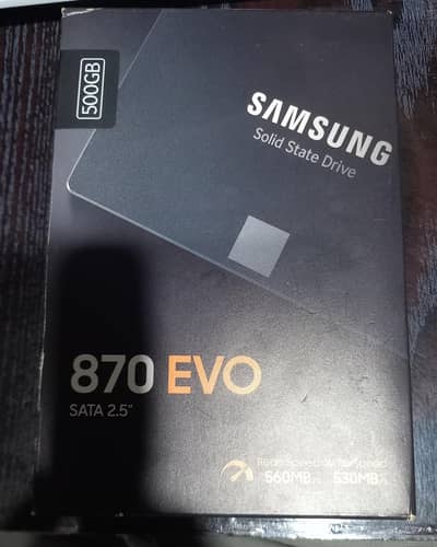 Samsung Solid State Drive 500Gb 870 EVO