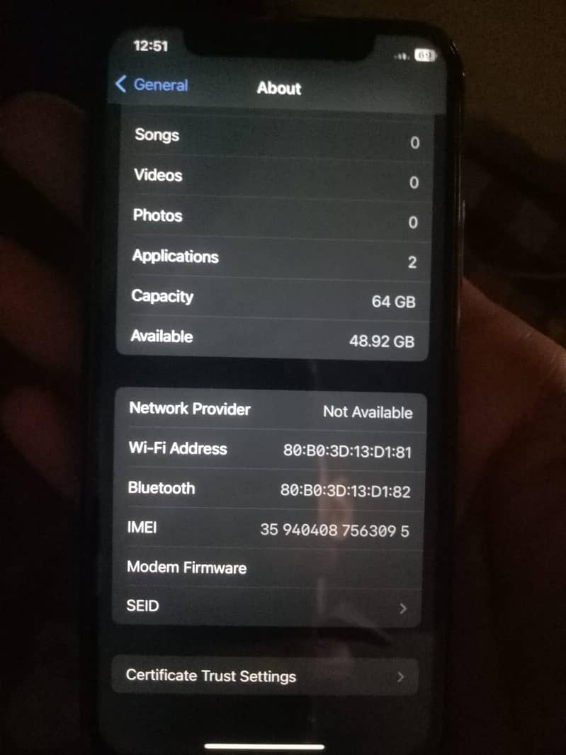 Apple iPhone X 5