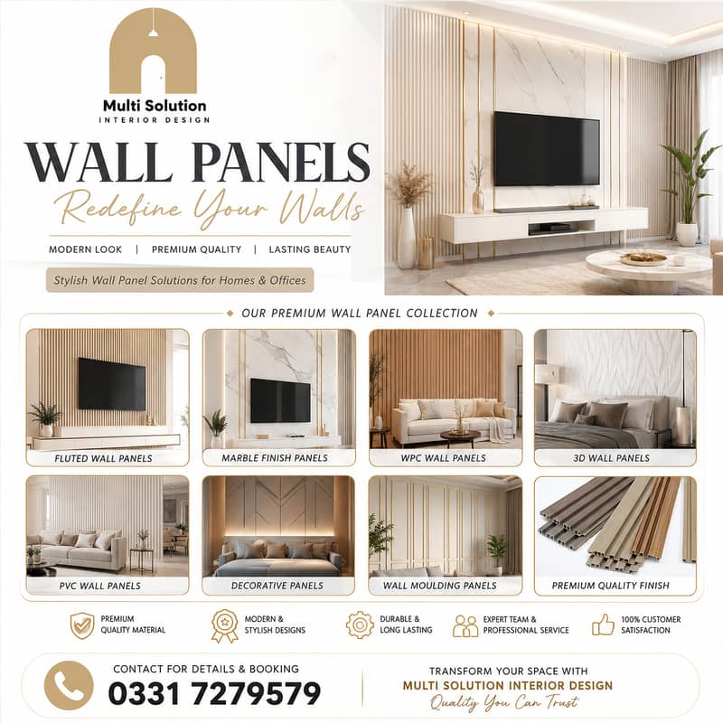 Wpvc Wallpanel - Pvc Wallpanel - 3D Wallpanel - Solid Wallpanel 0