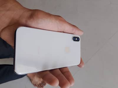 iPhone x (PTA APPROVED) 64 GB white colour