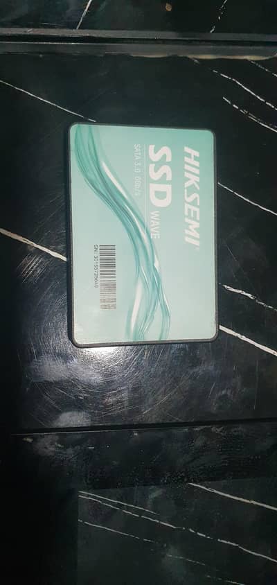 1 tb Hikvision ssd  with 100 percent health no soft ware