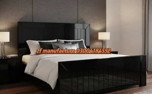 double bed/wooden bed/bed set