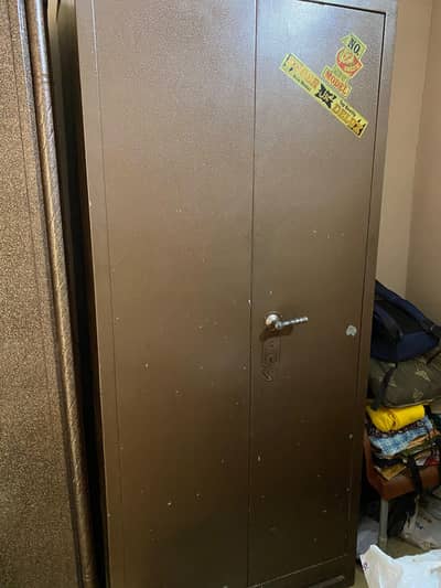 brown wardrobe