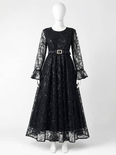 Elegent Black Maxi