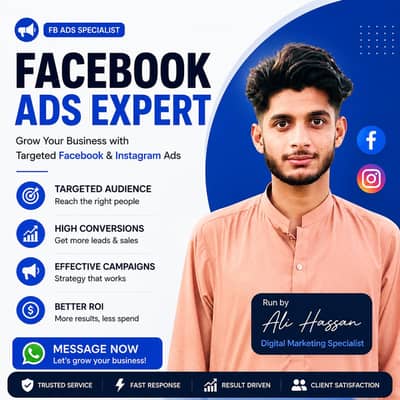 Facebook Ads Expert | Meta Ads | Digital Marketing Services |