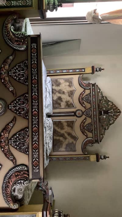 luxury double bed set