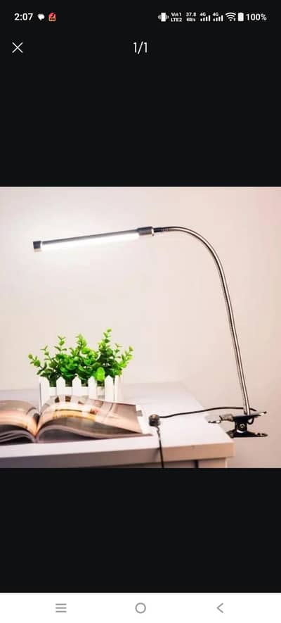 TOMSHINE USB CLAMP LED DESK TABLE LAMP