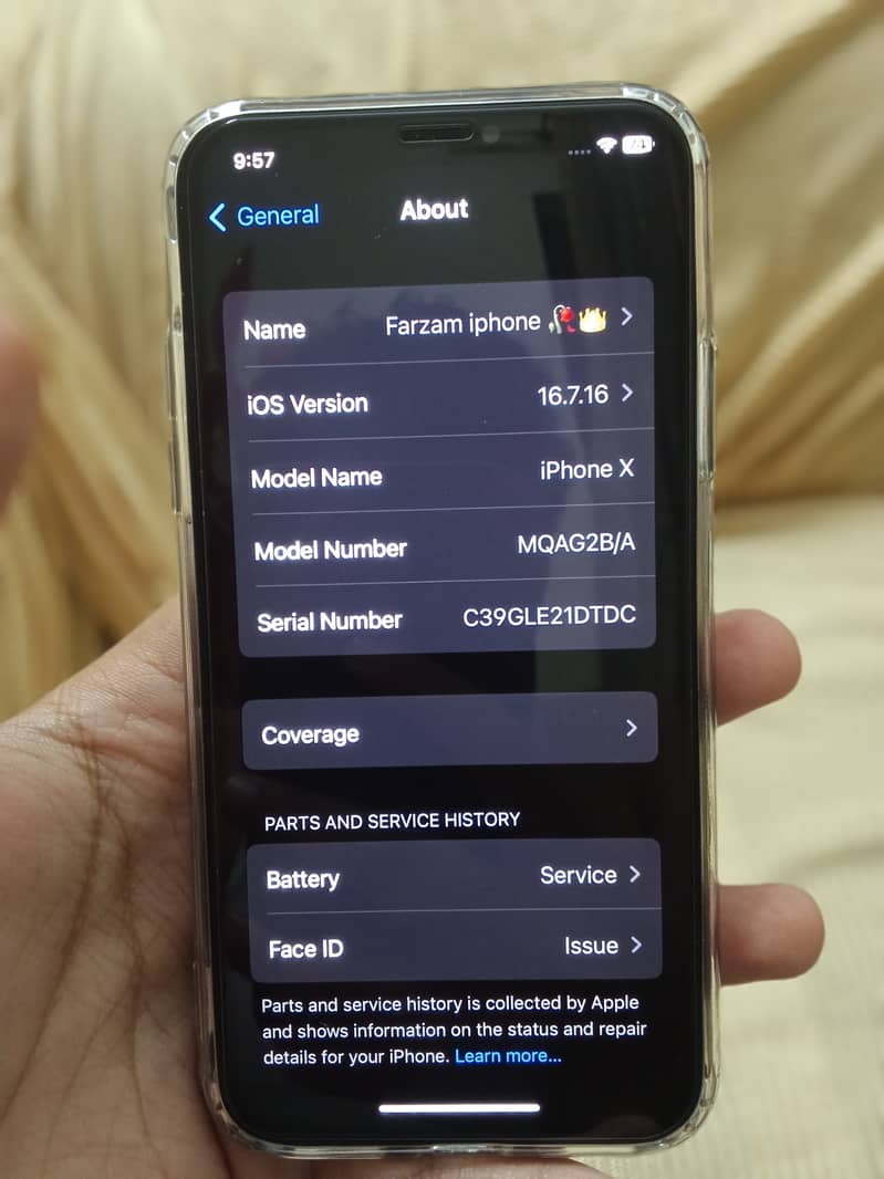Apple iPhone X 13