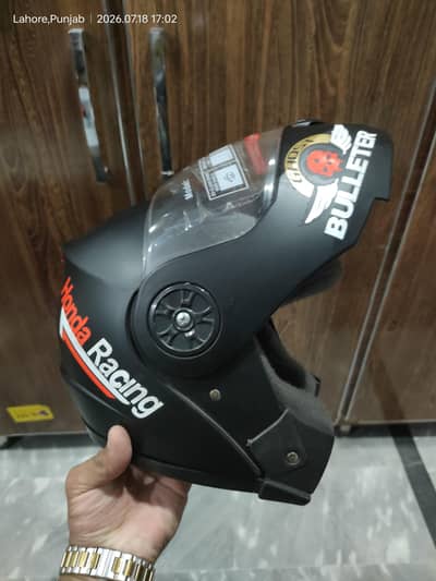 Flip up helmet