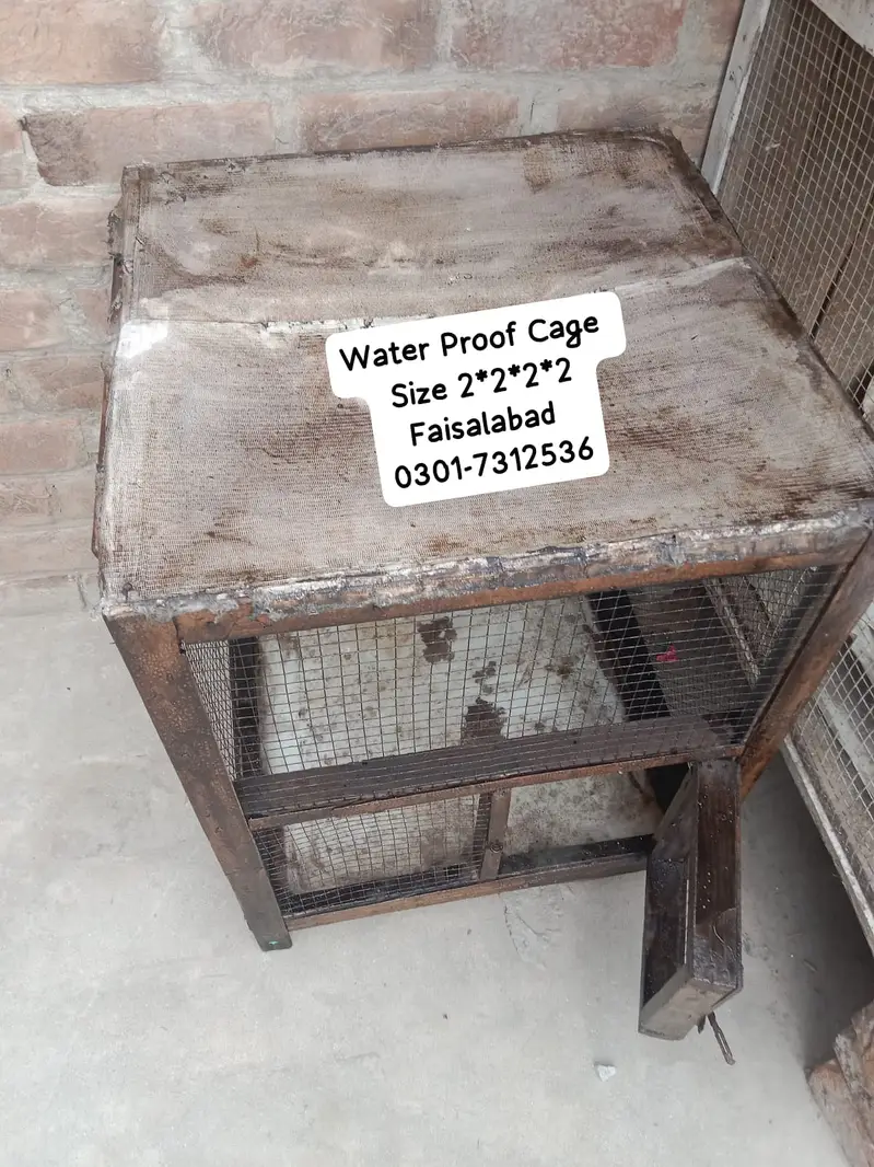 لکڑی کا مضبوط کیج کھوڈا — photo 5