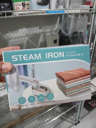 STEAM IRON PORTABLE HANDHELD STEAMER (HX-6198)