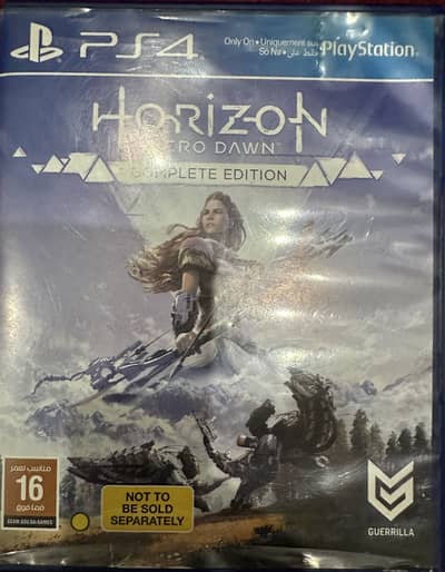 Horzon zero dawn (complete edition) PlayStation 4 game (ps4 game)
