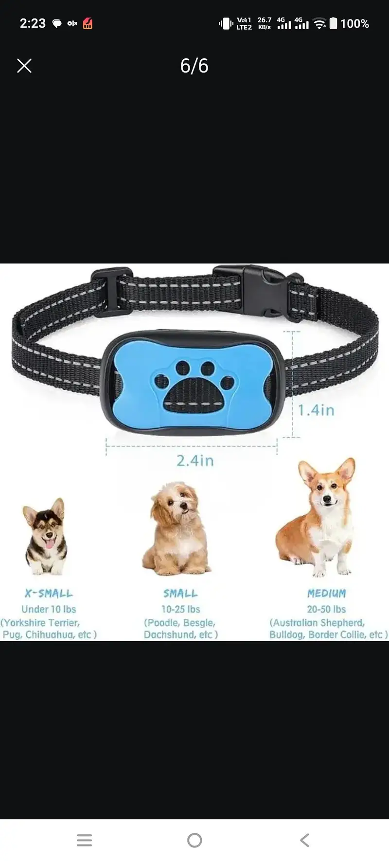PETZILLA 681 ANTI BARK COLLAR DEVICE — photo 4