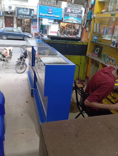 dha phase 2 ext mobil shop fully furnished most prime location
