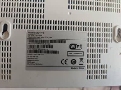 Huawei EG8247H5 XPON Fiber Router – Good Condition, Slightly Used