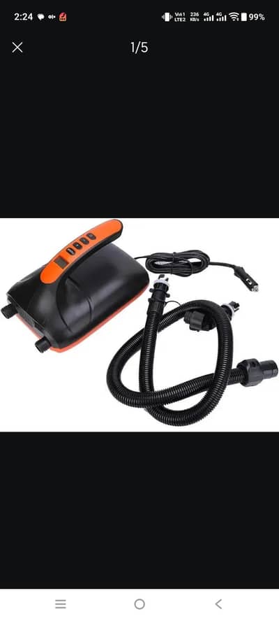 HT-782 Electric Inflatable CAR Pump