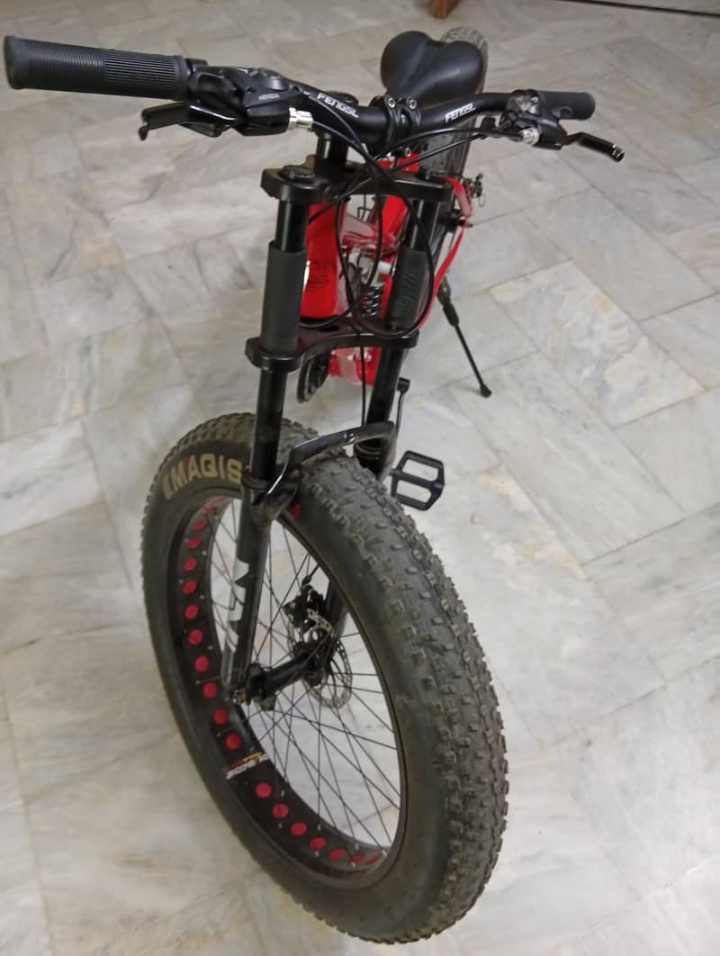 cycle fat tyre 14