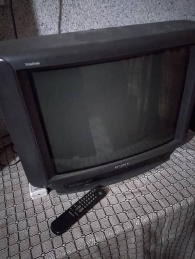 21" sony color TV