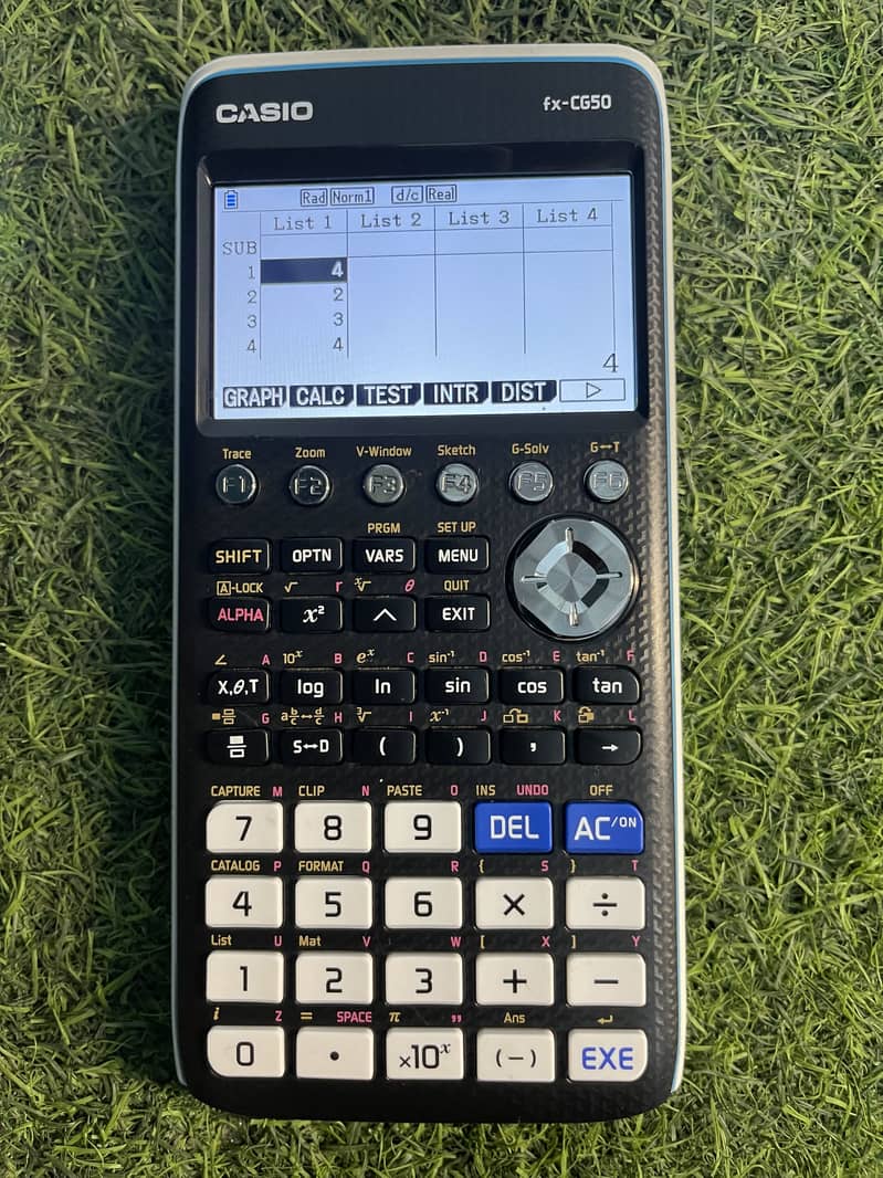 ORIGINAL 100% CASIO FX-CG50 GRAPHICS PYTHON GRAPHING CALCULATOR 3