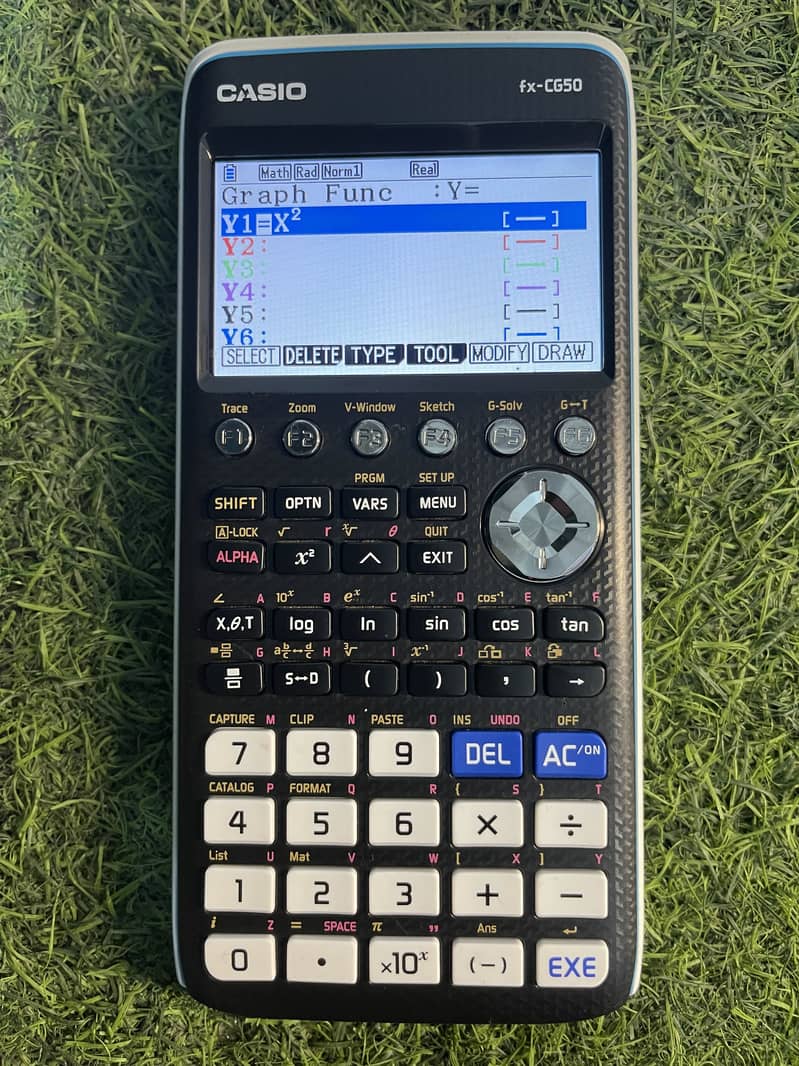 ORIGINAL 100% CASIO FX-CG50 GRAPHICS PYTHON GRAPHING CALCULATOR 5