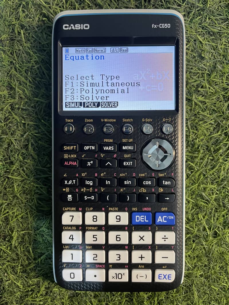 ORIGINAL 100% CASIO FX-CG50 GRAPHICS PYTHON GRAPHING CALCULATOR 9