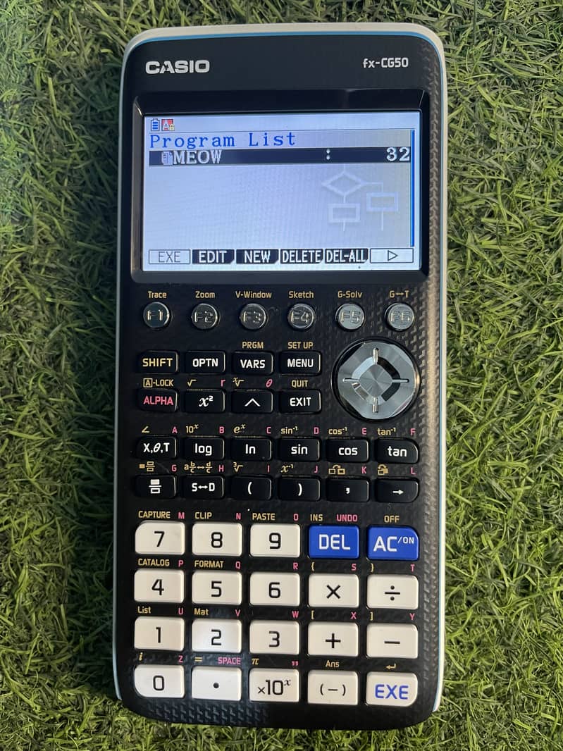 ORIGINAL 100% CASIO FX-CG50 GRAPHICS PYTHON GRAPHING CALCULATOR 10