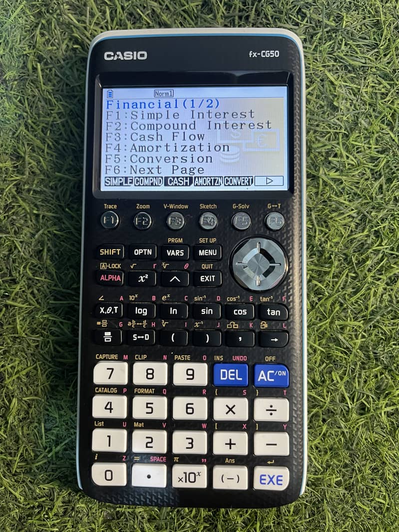 ORIGINAL 100% CASIO FX-CG50 GRAPHICS PYTHON GRAPHING CALCULATOR 12
