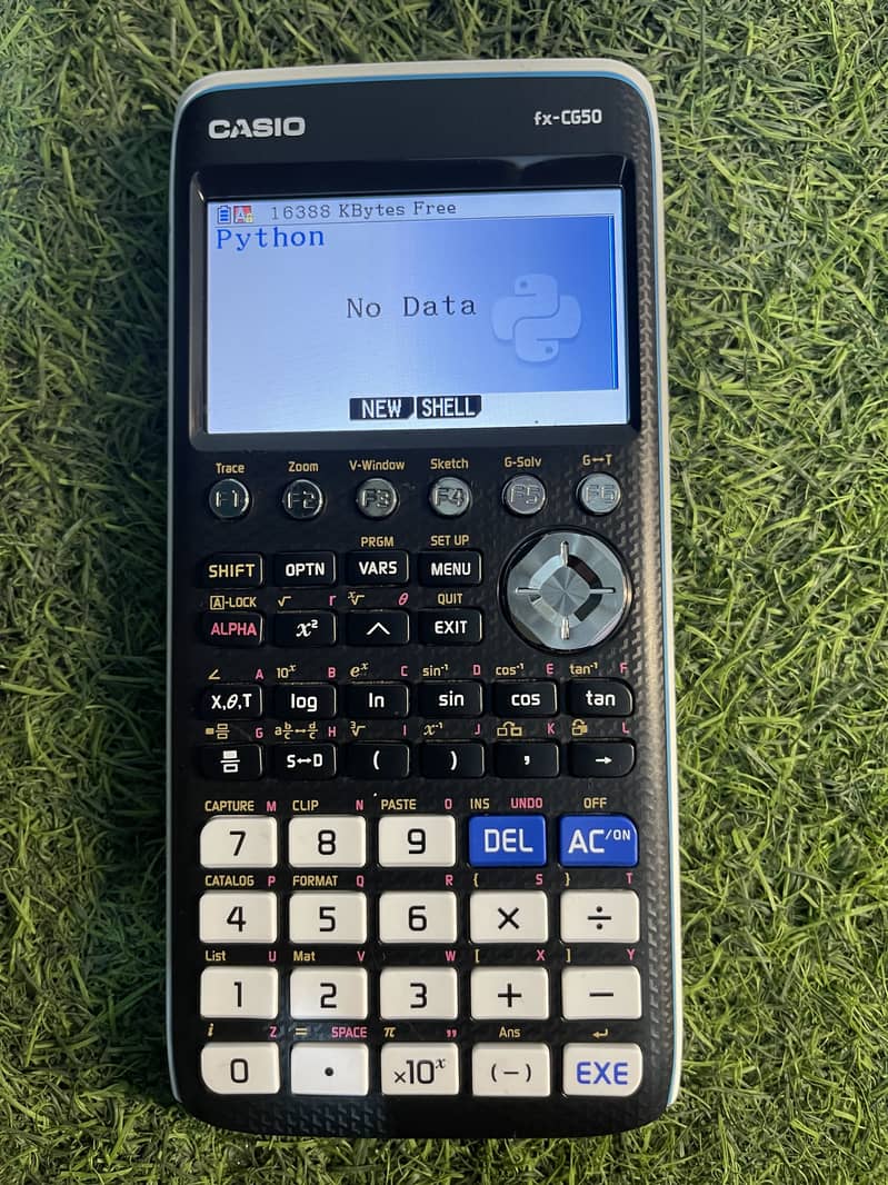 ORIGINAL 100% CASIO FX-CG50 GRAPHICS PYTHON GRAPHING CALCULATOR 14