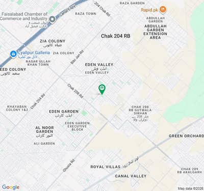 A Residential Plot Of 5 Marla In Faisalabad