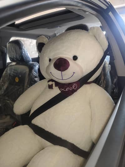 6 feet American teddy bear 4.6 feet American heart teddy bear