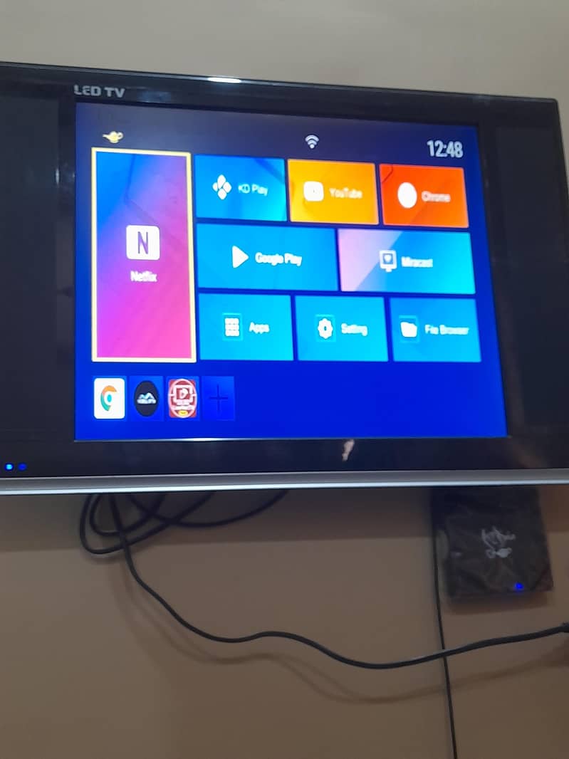 lcd TV plus net box 0