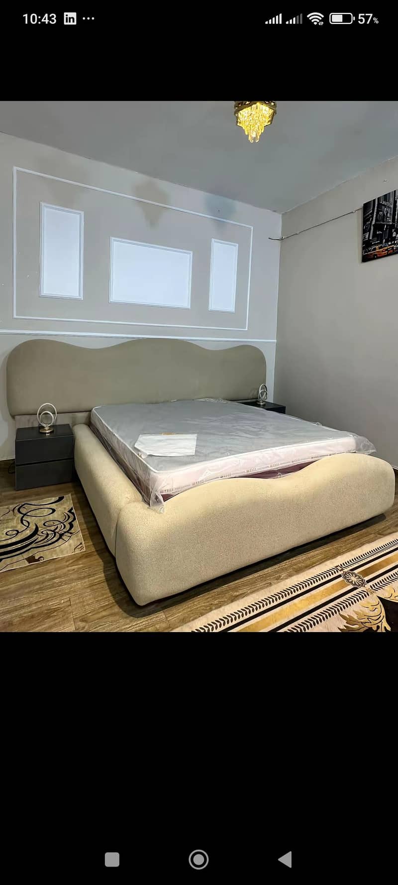 cushion bed dressing 3
