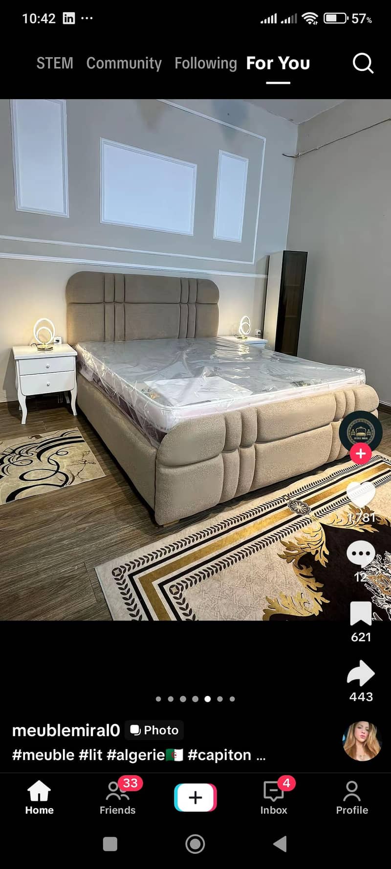 cushion bed dressing 5