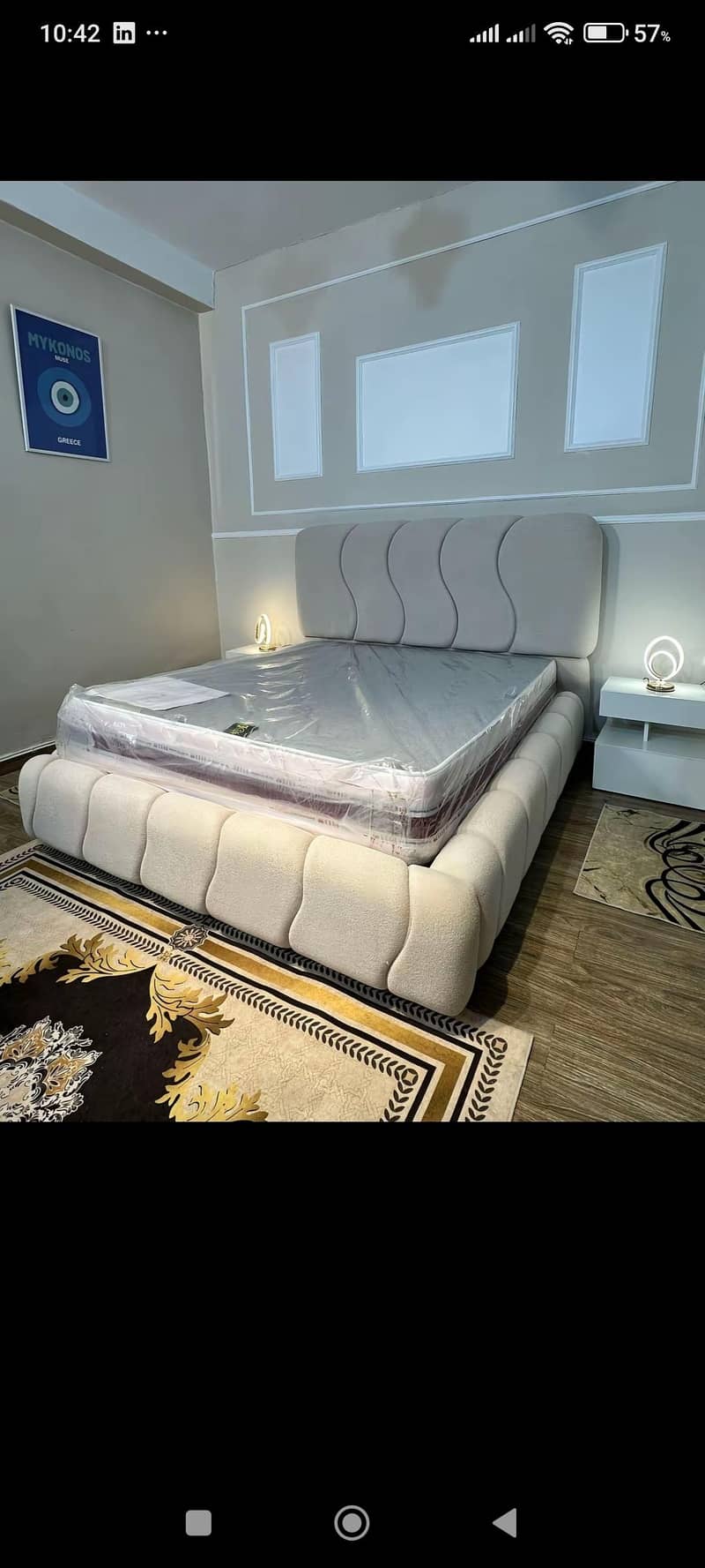 cushion bed dressing 6