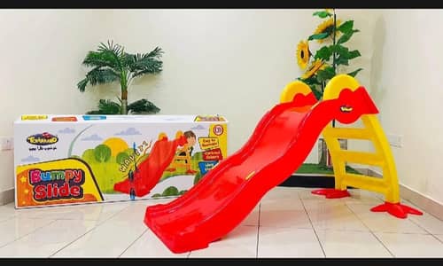 Kids Slide 3-Step Indoor & Outdoor Play | Ages 2–5 | Strong & Safe