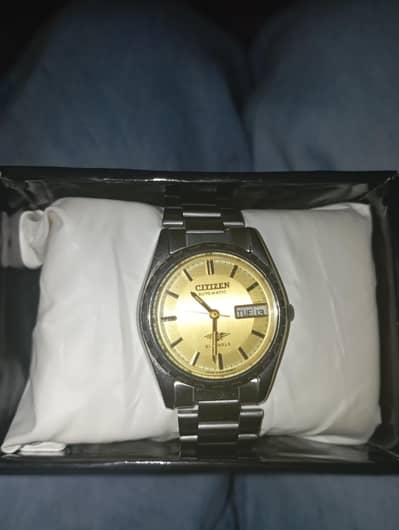 original automatic citizen stainless steel watch for sale for men