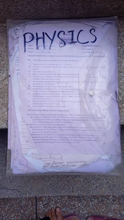 Physics Punjab College 11 Class Hand written Notes Ful Book New Course