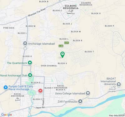 12 Marla Develop Possessionable Plot For Sale In Block V Gulberg Residencia