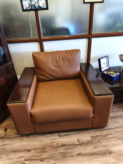 5 Seater Sofa Set with Center Table & 2 Side Tables