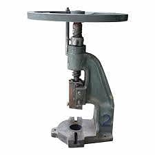 Hand press holder making setup