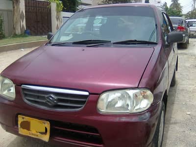 ALTO VXR 2007 MODEL METALLIC MAROON COLOUR VERY GOOD CONDITION